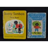 The story of Little Black Sambo, by Helen Bannerman, 14 by 10cm, and Sunny Sambo's third book.