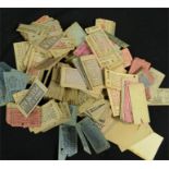 A quantity of bus tickets.