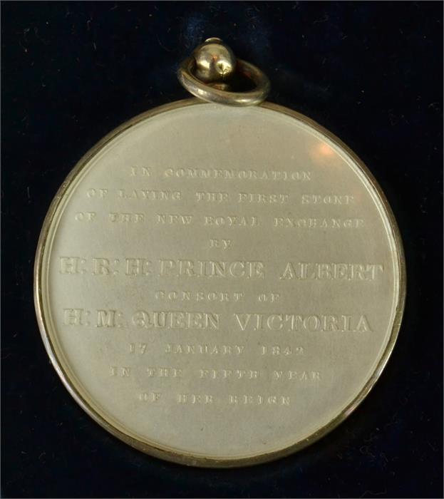 A commemorative HRH Prince Albert Consort of HM Queen Victoria medal, boxed. - Image 2 of 2