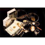 A quantity of jewellery to include silver, coral, rings etc.