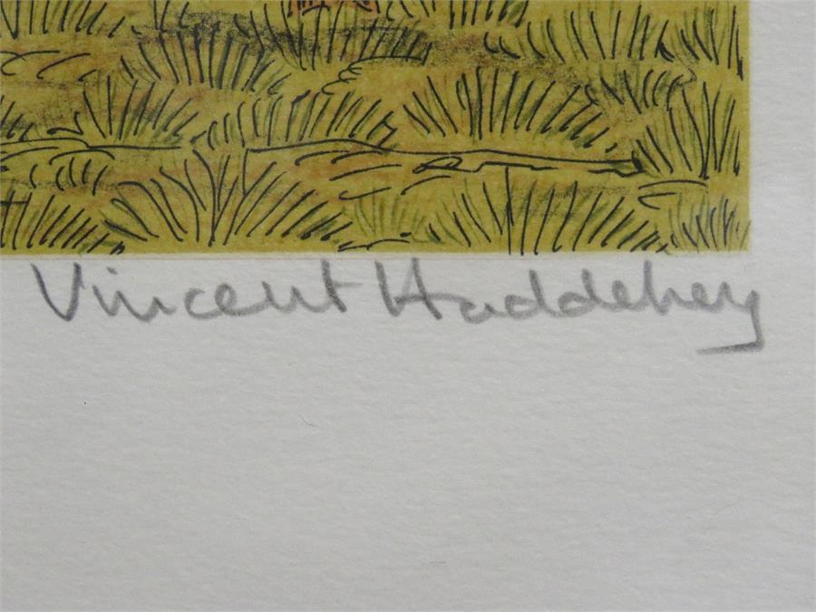 Vincent Haddelsley (1934-2010): limited edition lithograph, 177/200, signed in pencil. - Bild 2 aus 2