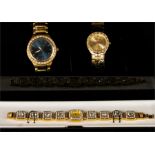 Two Gianni Ricci wristwatches, and a Paulo Franchi ladies wristwatch.