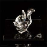 A Swarovski squirrel with original box.