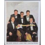 A Buddy Holly and the Cricketers signed photograph.