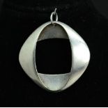 Georg Jensen silver pendant, in the Henning Koppel design, 0.39toz.
