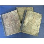 Books: three Victorian hand written arithmetic books.