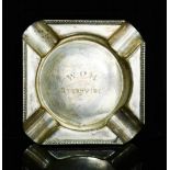 A WPH silver ashtray, 'Stormy 1927'.