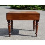 A mahogany commode.