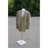 A tweed Domenico Vacca Cesare Attolini, 100% cashmere.