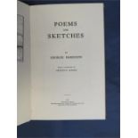 Poems and Sketches by George Harrison, published by The Northamptonshire Printing and Publishing