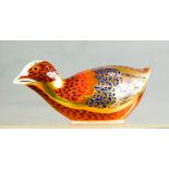 A Royal Crown Derby coot, LVII.