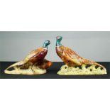 A pair of Beswick pheasants.