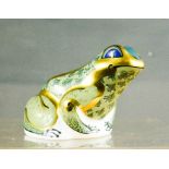 A Royal Crown Derby Fountain Frog MMV.