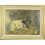 John Richie RSBA (19th century: 1834-1892): Goat, oil on canvas, signed.
