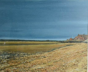 RP Yorath (20th Century): Brancaster, oil on board, dated 1998. - Bild 2 aus 4