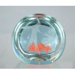 A Caithness paperweight, limited edition, 755/1000 LE, etched to the base and depicting a humming