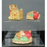 Three Pendelfin figures: Picnic Basket,