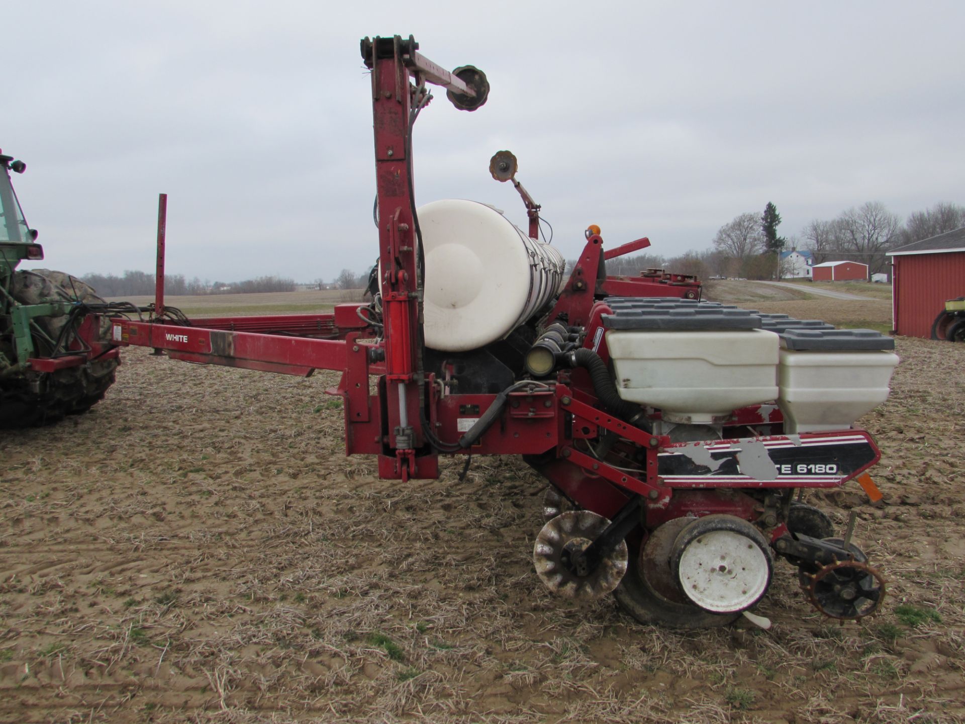 12 Row White 6180 Planter, no till, 12x30", liquid fertilizer, spike/rubber closing wheels, keeton - Image 4 of 16