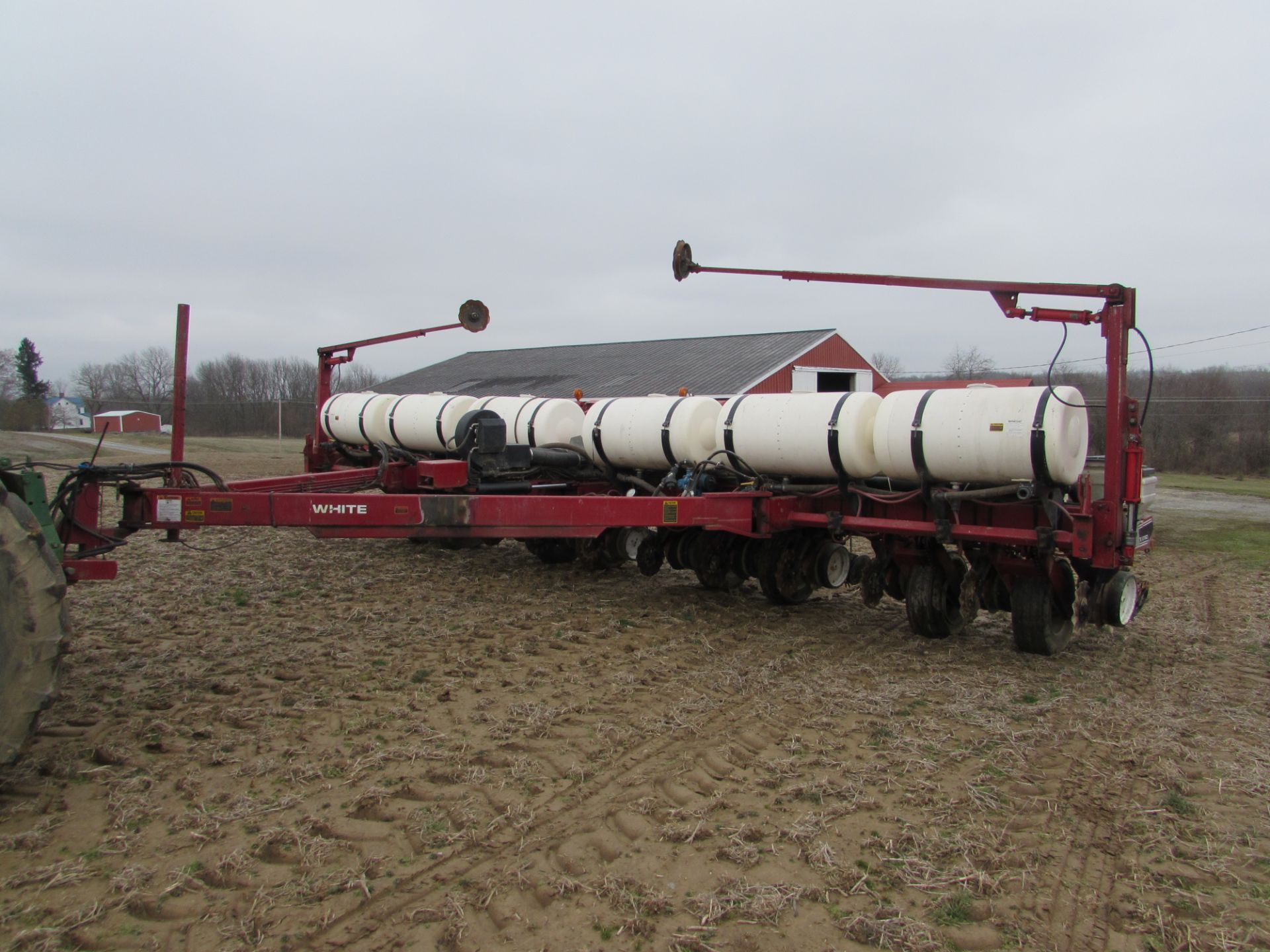 12 Row White 6180 Planter, no till, 12x30", liquid fertilizer, spike/rubber closing wheels, keeton - Bild 3 aus 16