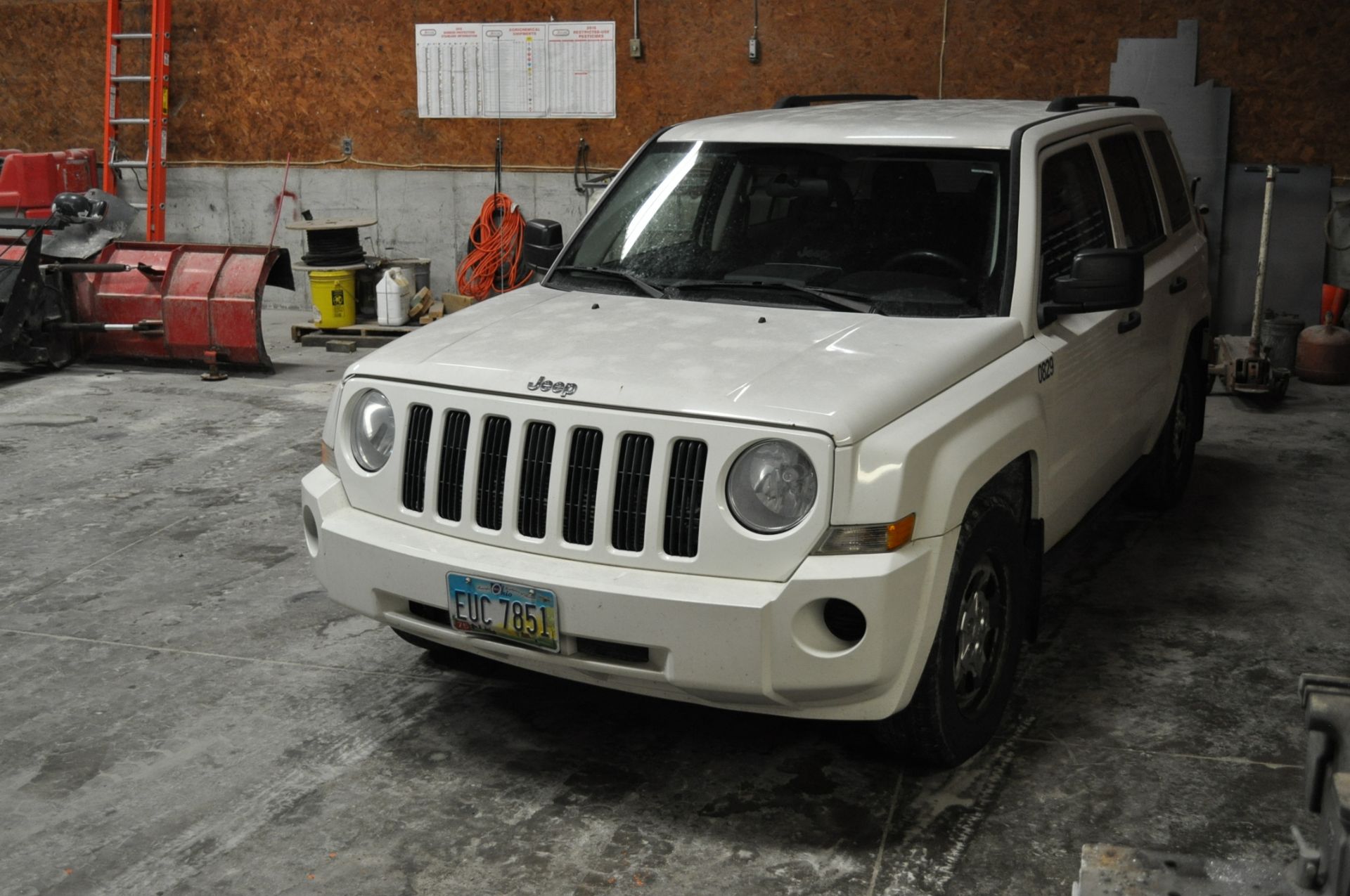 2008 Jeep Patriot, 4x4, auto, white, power windows, power door locks, 2.4 liter, 165,320 mi.