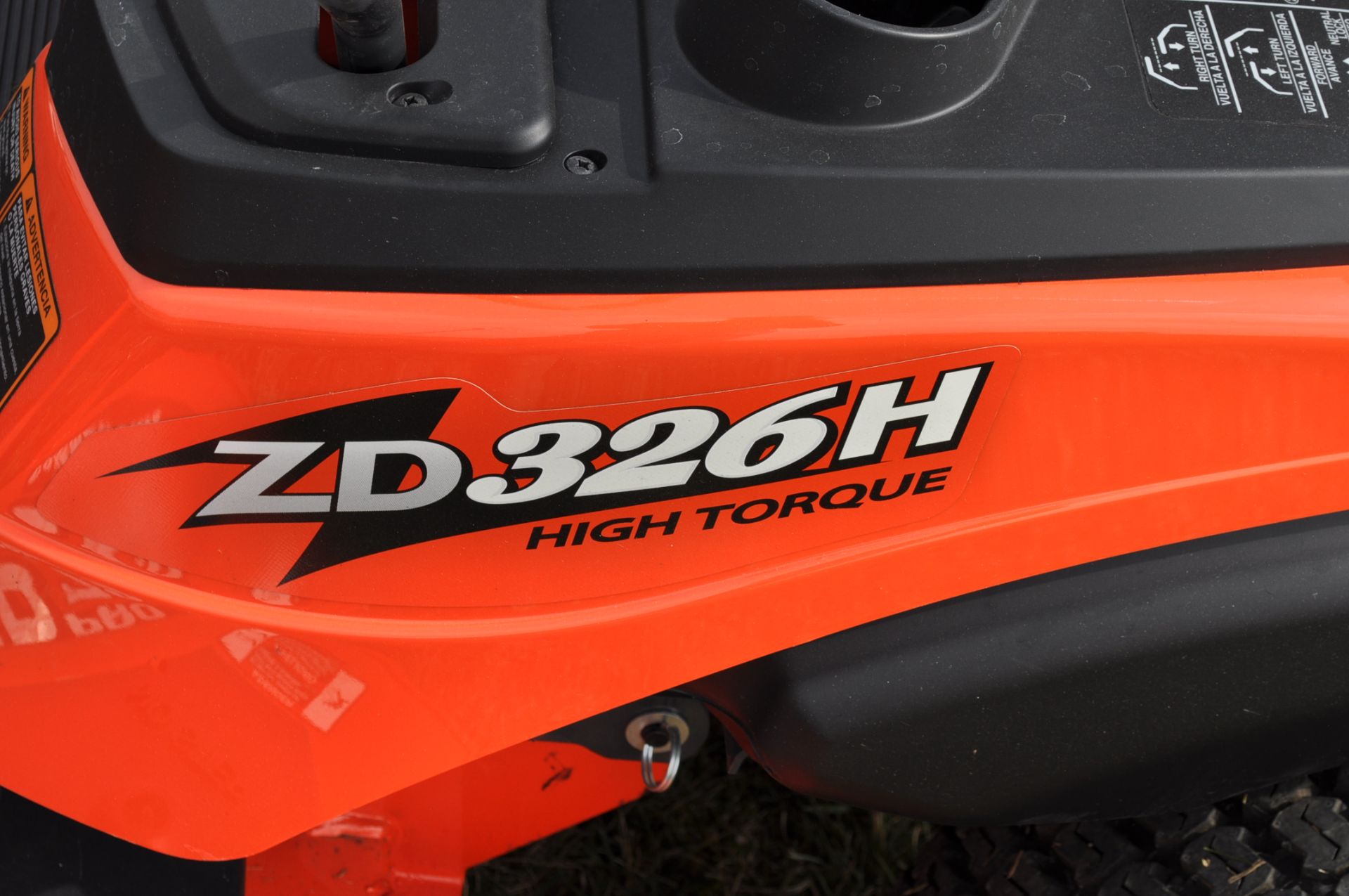 Kubota ZD326H Zero-Turn mower, high torque, 9 hrs, 72” commercial deck, diesel - Image 11 of 14