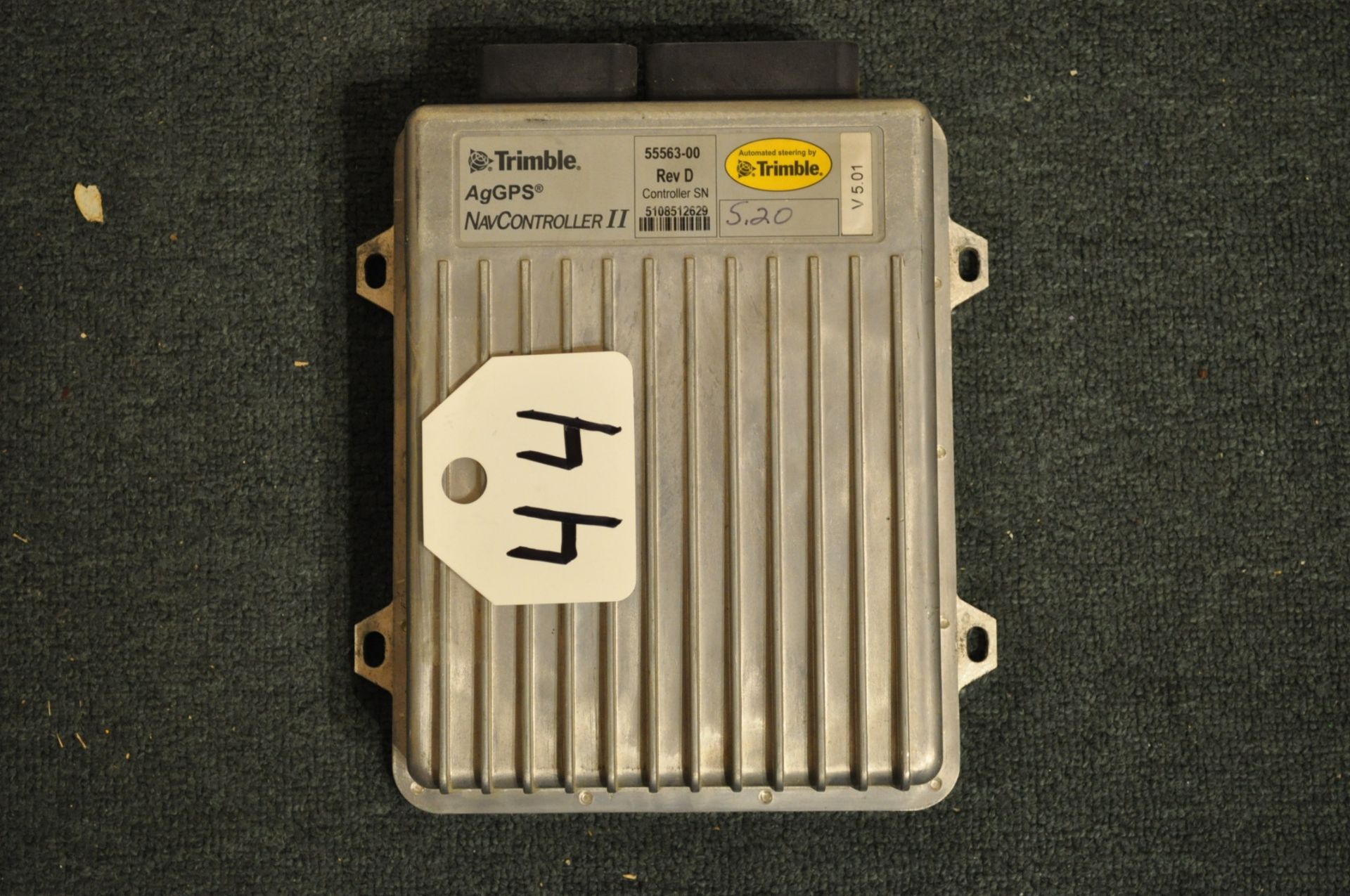 Trimble NAV II Controller with Case IH software, Rev D, Part # 55563-00, SN 5108512629