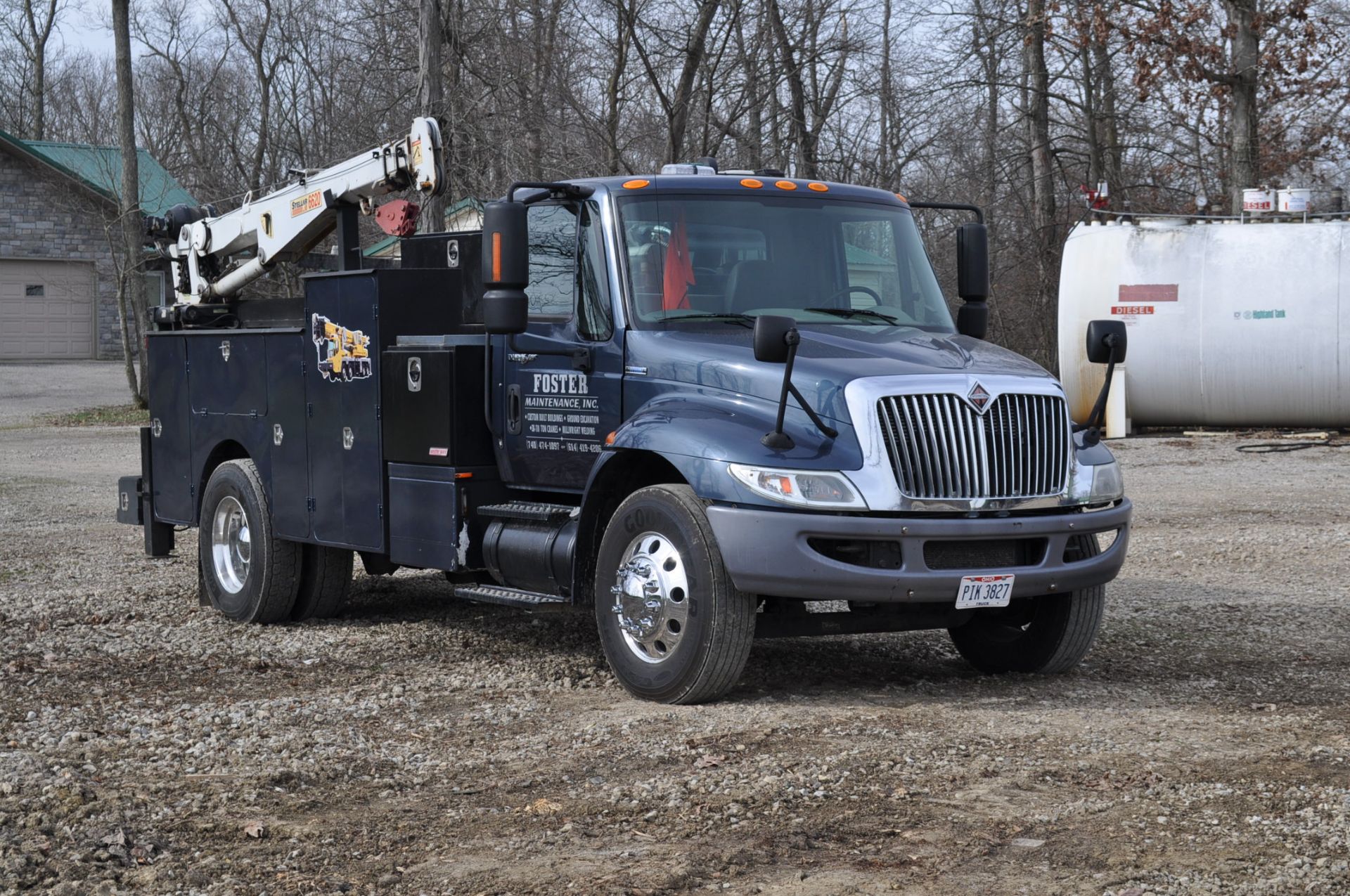 2008 International service truck, 25,999 GVW, air brakes, 168,553 miles, 5685 hrs, 6 speed Eaton - Image 6 of 52