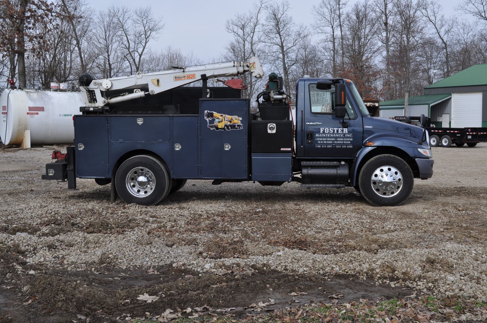 2008 International service truck, 25,999 GVW, air brakes, 168,553 miles, 5685 hrs, 6 speed Eaton - Image 5 of 52