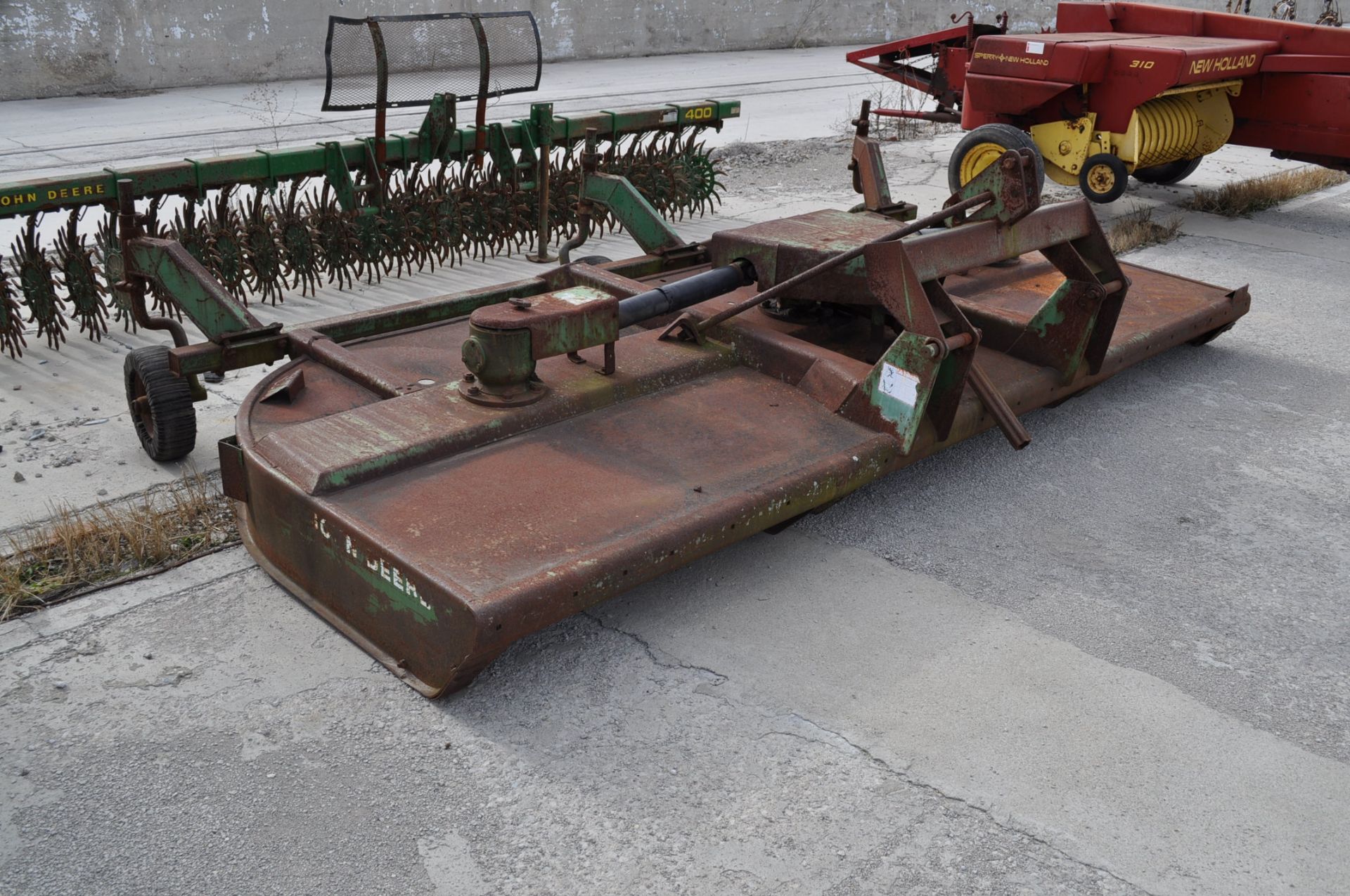 14' John Deere 3pt ridgid Rotary mower