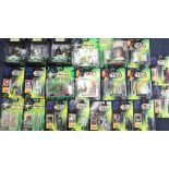 Nine Kenner Star Wars Expanded Universe 3D Play Scene carded figures,
