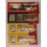 Four Corgi 1:50 limited edition articulated lorry models: CC11609 H B & H Ltd Leyland (LAD)