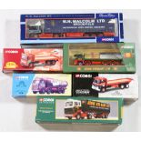 Six Corgi models including: 75806 M.A.N.