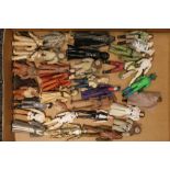 Over two hundred unboxed Star Wars action figures from Kenner and Hasbro some 1st issue,