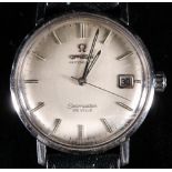 Gents Omega Seamaster De Ville automatic wristwatch on leather strap CONDITION REPORT: