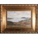 JAMES KINNEAR Sound of Mull watercolour, signed and dated 1907, 29cm x 44cm.