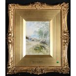 JOHN MACWHIRTER RA RSW (1839-1911) Near Loch Moidart Signed, watercolour,