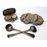 Silver double sovereign and half purse, Birmingham 1903,