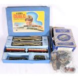 Hornby Dublo model railways passenger train set EDP11 comprising 4-6-2 Silver King locomotive and