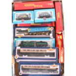 OO gauge model railways including Lima diesel locomotive D6524, three coaches,