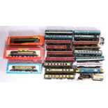 OO gauge model railways including Hornby Country of Norfolk diesel locomotive 47170,