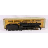 Bassett-Lowke O gauge live steam 2-6-0 locomotive and tender 42980 black with Bassett-Lowke box