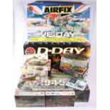 Airfix 1:72 model kits including 10300 D-Day 60th Anniversary set,