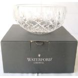 Cut glass Waterford fruit bowl.