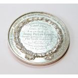 Large circular medal, 'Clydesdale Horse Society...Kilmarnock Show 1885...James Picken...