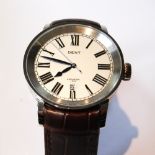 Gent's 18ct white gold wristwatch by Dent 'Ministry No.
