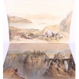 BRITISH SCHOOL (19TH CENTURY) Views of Applecross and Saxe Schweiz Two watercolours,