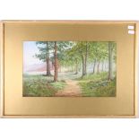 WALLER HUGH PATON The Fringe of the Wood Watercolour,