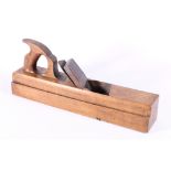 Vintage smoothing plane by A Mathieson & Son of Edinburgh, 42cm.