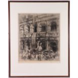 WILLIAM WALCOT (1874-1943) Ancient Rome Pencil signed etching, 44cm x 38cm.