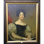 BRITISH SCHOOL (19TH CENTURY) Portrait of Jessie Paterson Oil,